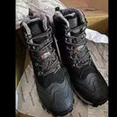 Free Soldier-Snowwolf Men’s Waterproof Black Snow Hiking Winter Boots