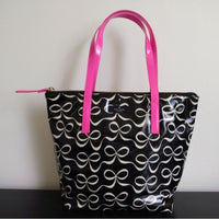 Kate Spade ♠️ Black and Pink Tote Bag 💕🎀 EUC