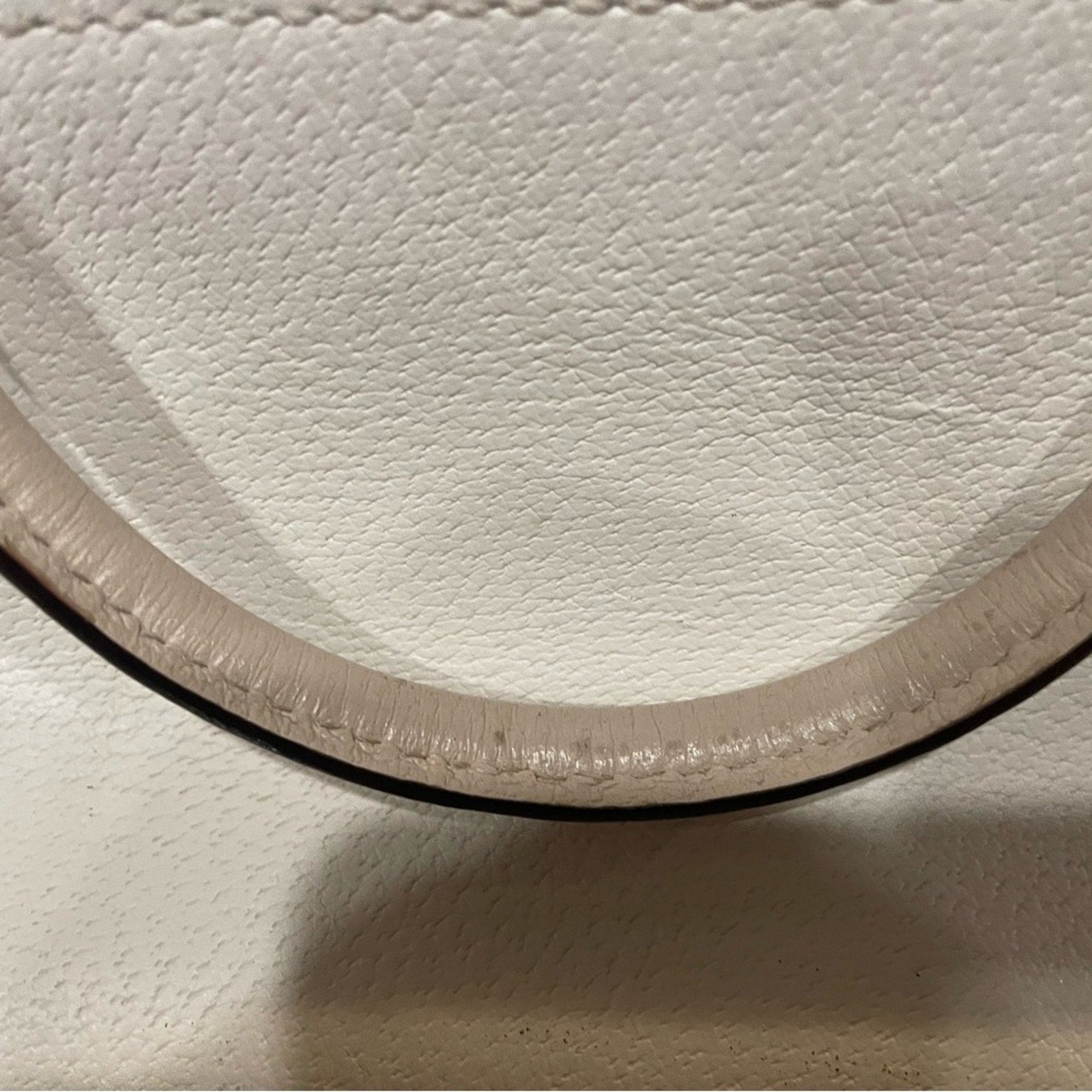KATE SPADE LEILA MEDIUM TRIPLE COMPARTMENT SHOULDER BAG SAND BEIGE CREAM LEATHER