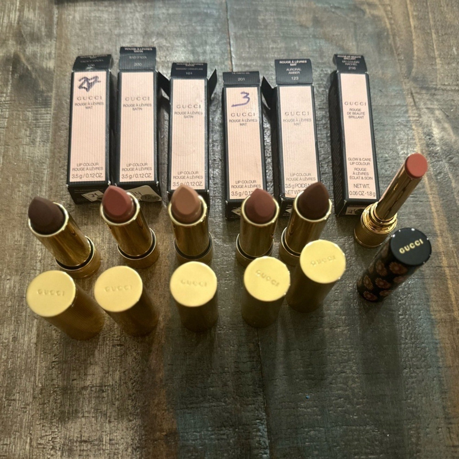 Gucci Cream Lipstick - Luxurious Matte Finish (EACH)
