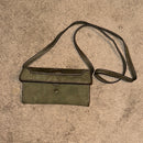 Concepts Olive Green RFID Wallet with crossbody attachment - NWOT