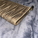 Miu Miu Metallic Gold Quilted Wallet