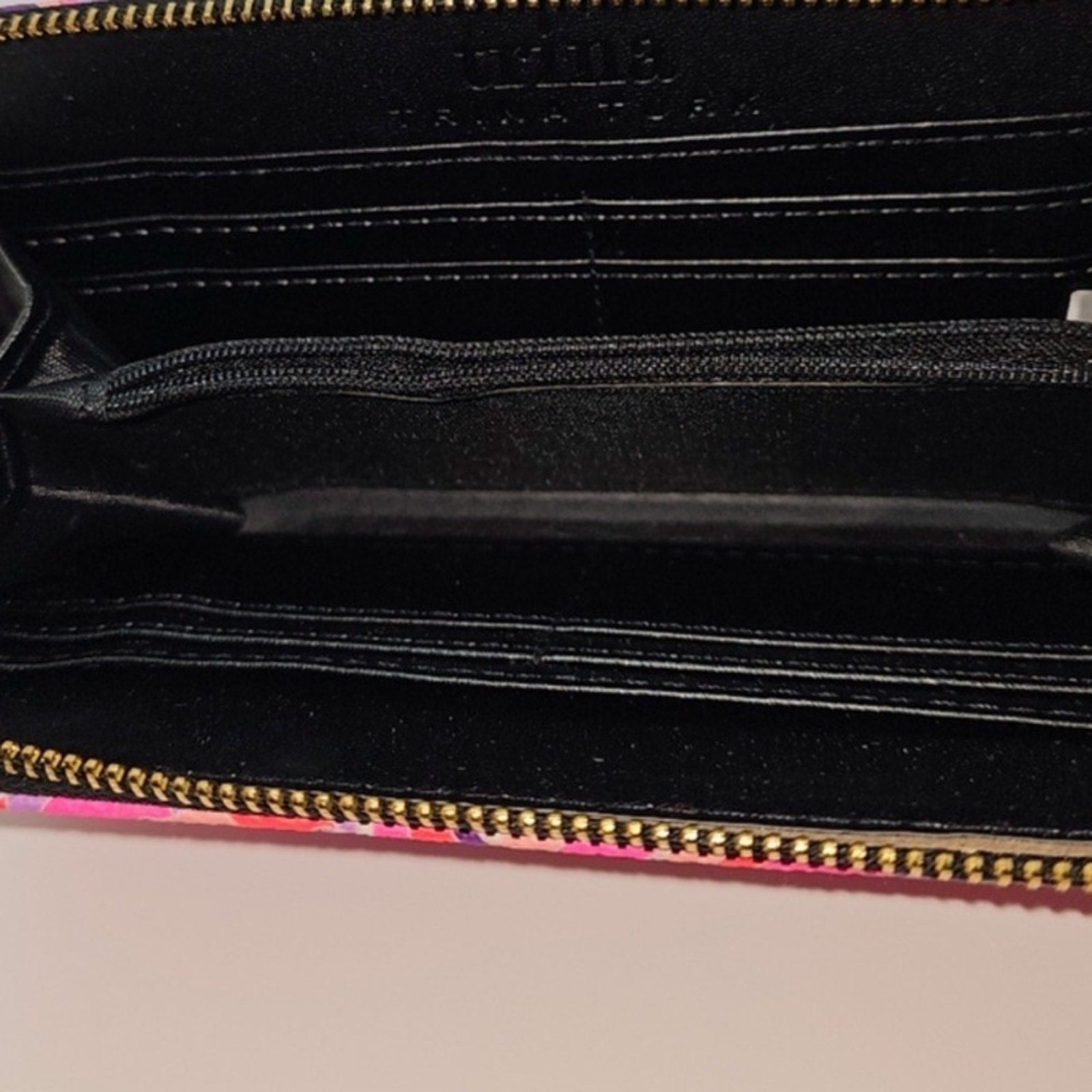 NWT Trina Turk Sea Anemone Long Zip Around Wallet