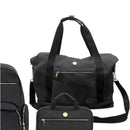 Jessica Moore Weekender Black * 4 PIECE * Travel Set