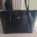 Michael Kors Large Jet Set Black IPad Shoulder Bag Zipper
