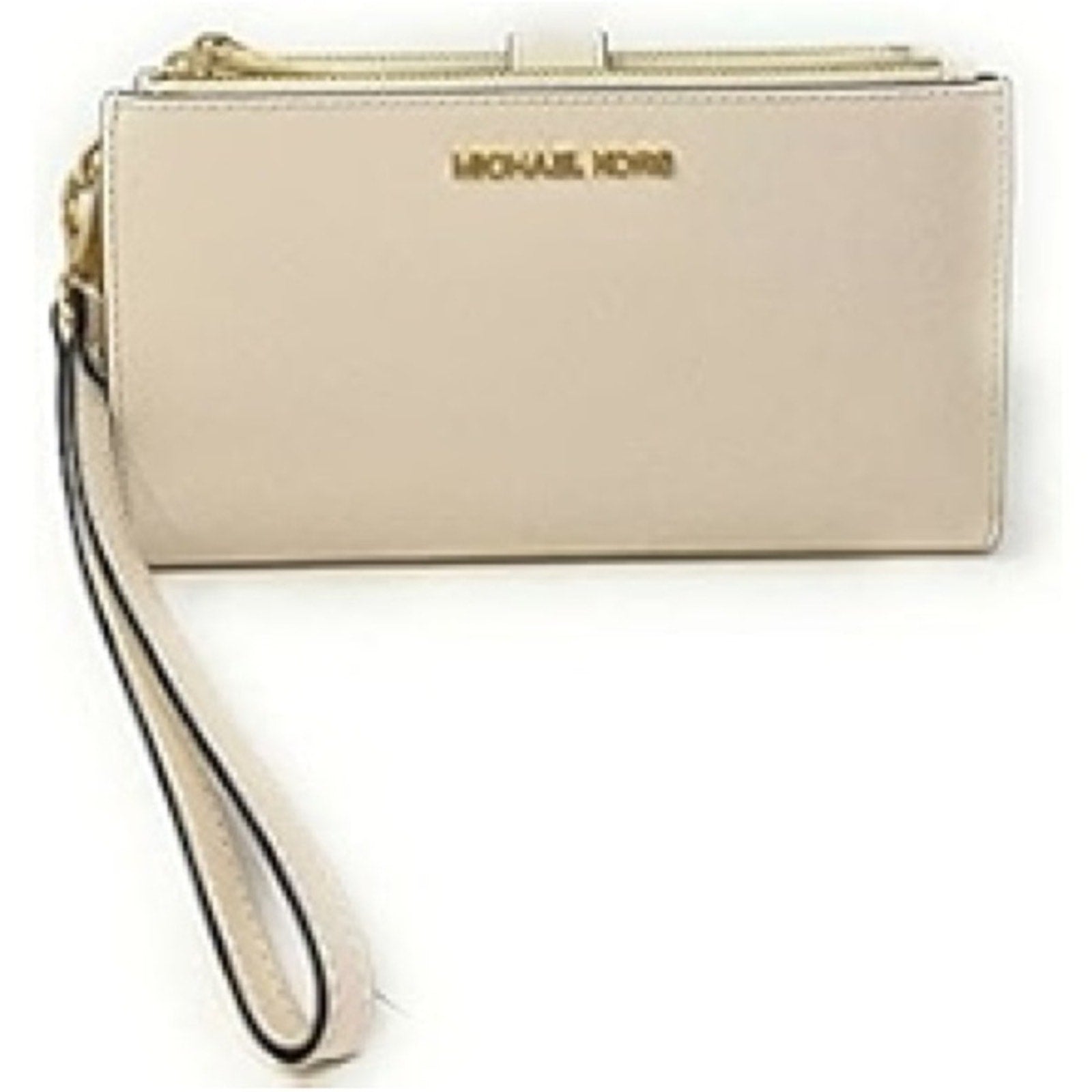 Michael Kors Jet Set Travel Double Zip Wristlet - Light Pink/Gold  NWOT