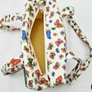 Floral Butterfly Print Women's Bag