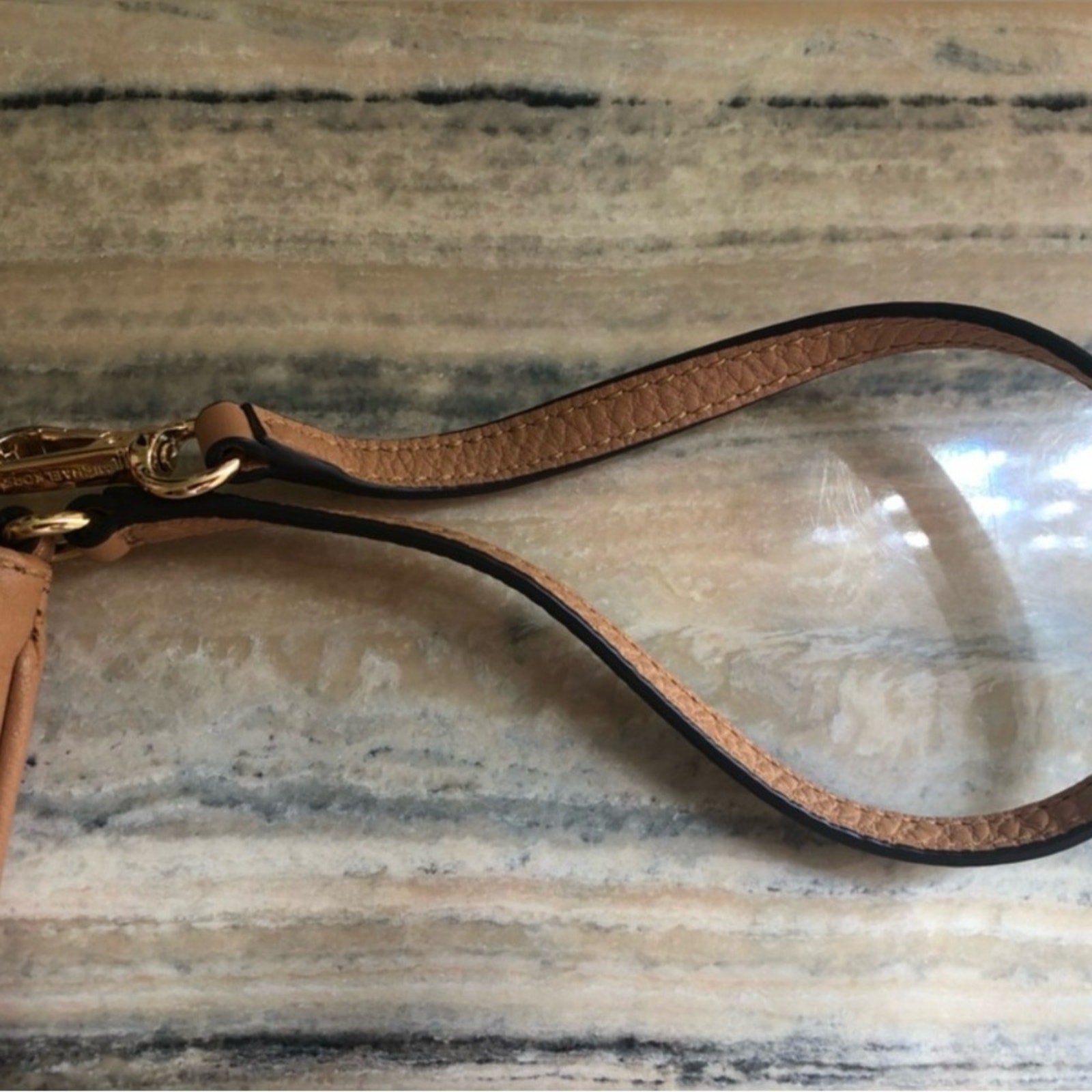 EUC Michael Kors Leather Wristlet