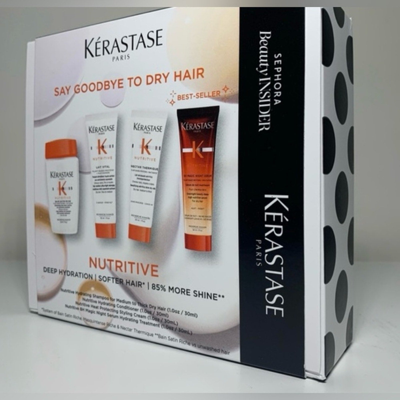 Nutritive Hair Care Set - White and Orange