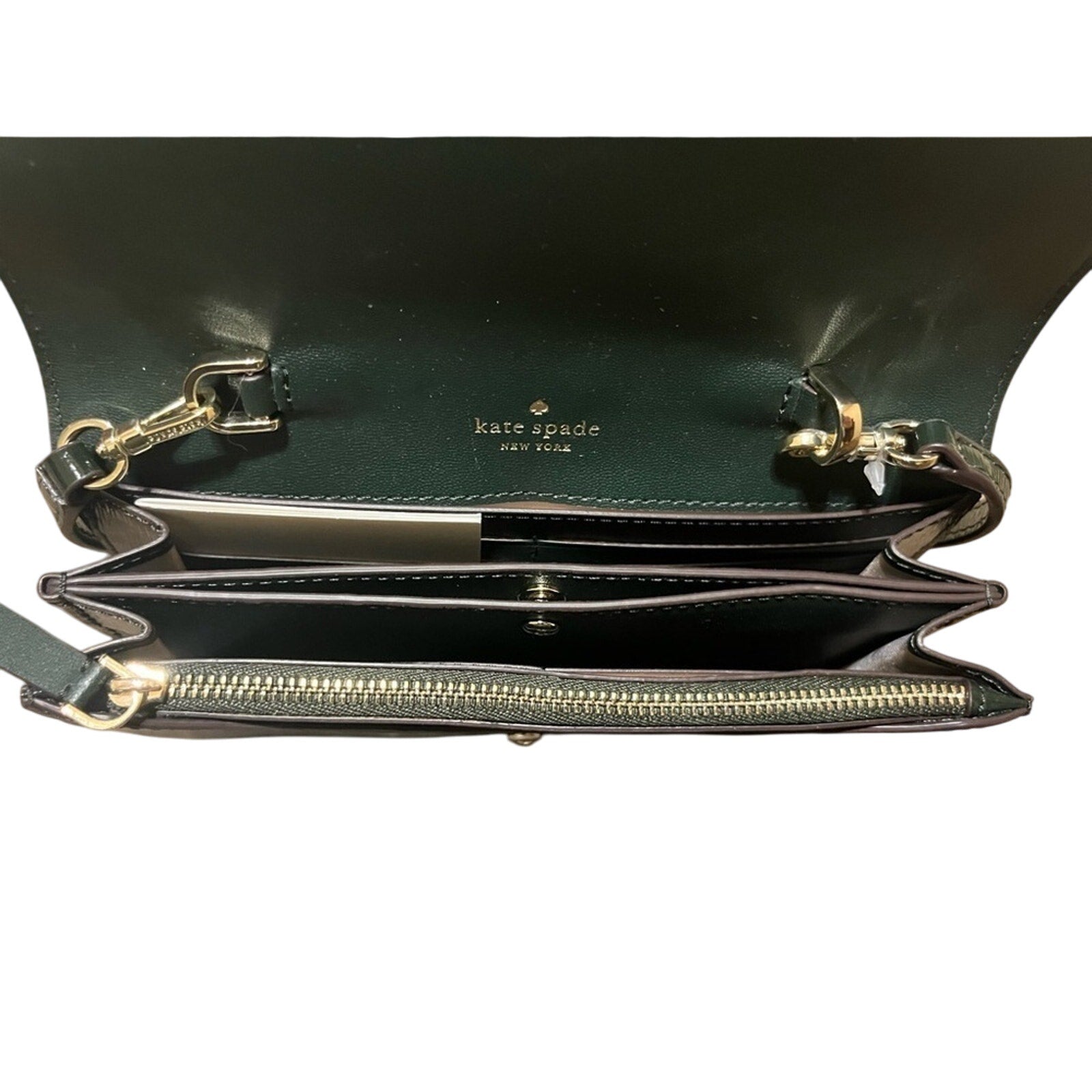 Kate Spade ♠️ Crossbody DARK Forest Green