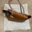 Mia K Farrow shoulder bag with gold collection piece