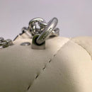 NWOT - Coach CJ526 Mini Klare Crossbody Puffy Diamond Quilting Chalk Leather