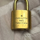 Authentic Louis Vuitton Gold Brass Lock & Key set; see listing for numbers