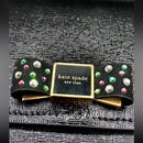 EUC; Kate Spade Morgan Bedazzled Bow Patent Leather Flap Crossbody