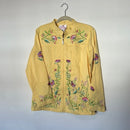 Quaker Factory Embroidered Yellow Jacket