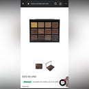 Crown Pro Palette Eyeshadow Set - Brown and Gold Shades