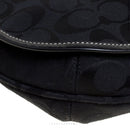 Coach Black Signature Canvas Crossbody Bag NWOT