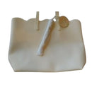 Arcadia Beauty Labs Spring Petal Tote Bag Purse Off White 314968 NWT