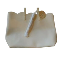 Arcadia Beauty Labs Spring Petal Tote Bag Purse Off White 314968 NWT