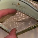 Kate Spade ♠️ Leather Wristlet Card Wallet - Mikas Pond island-waters (483) NWOT