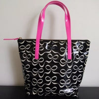 Kate Spade ♠️ Black and Pink Tote Bag 💕🎀 EUC
