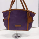 VINTAGE RARE Purple and Brown Tote Bag