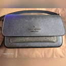 Kate Spade ♠️ Duo crossbody Glitter metallic purse NWT
