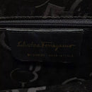 Salvatore Ferragamo tote bag leather Brown Gancini gold hardware shoulder