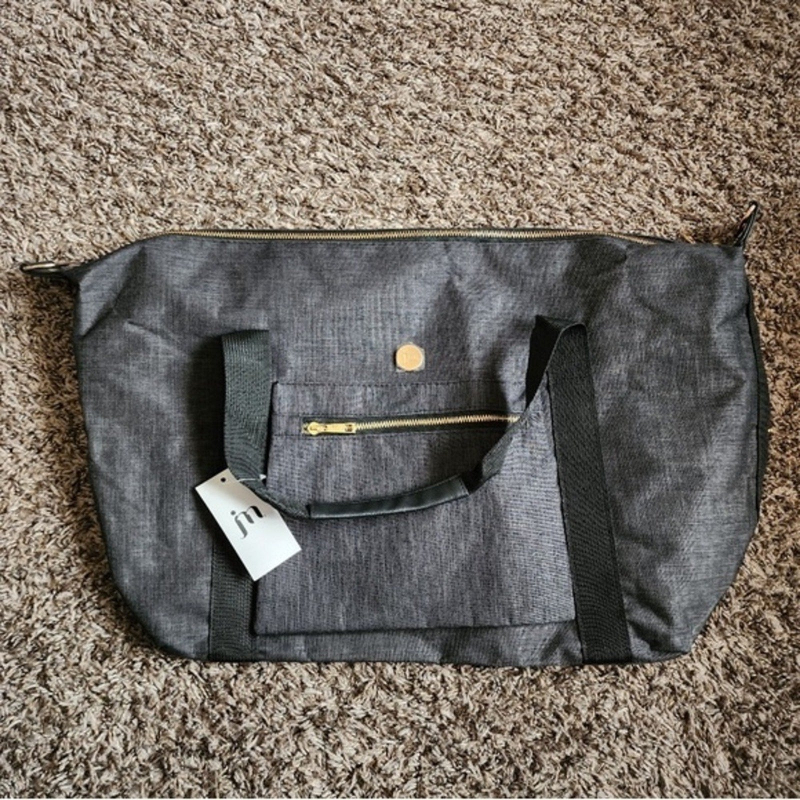 Jessica Moore Weekender Black * 4 PIECE * Travel Set