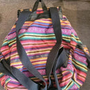 Colorful Striped Backpack