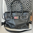 Michael Kors Hamilton large Size Black Leather