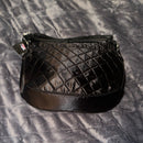 NFL Dallas Cowboys Black Quilted Star Embellished Shoulder Bag