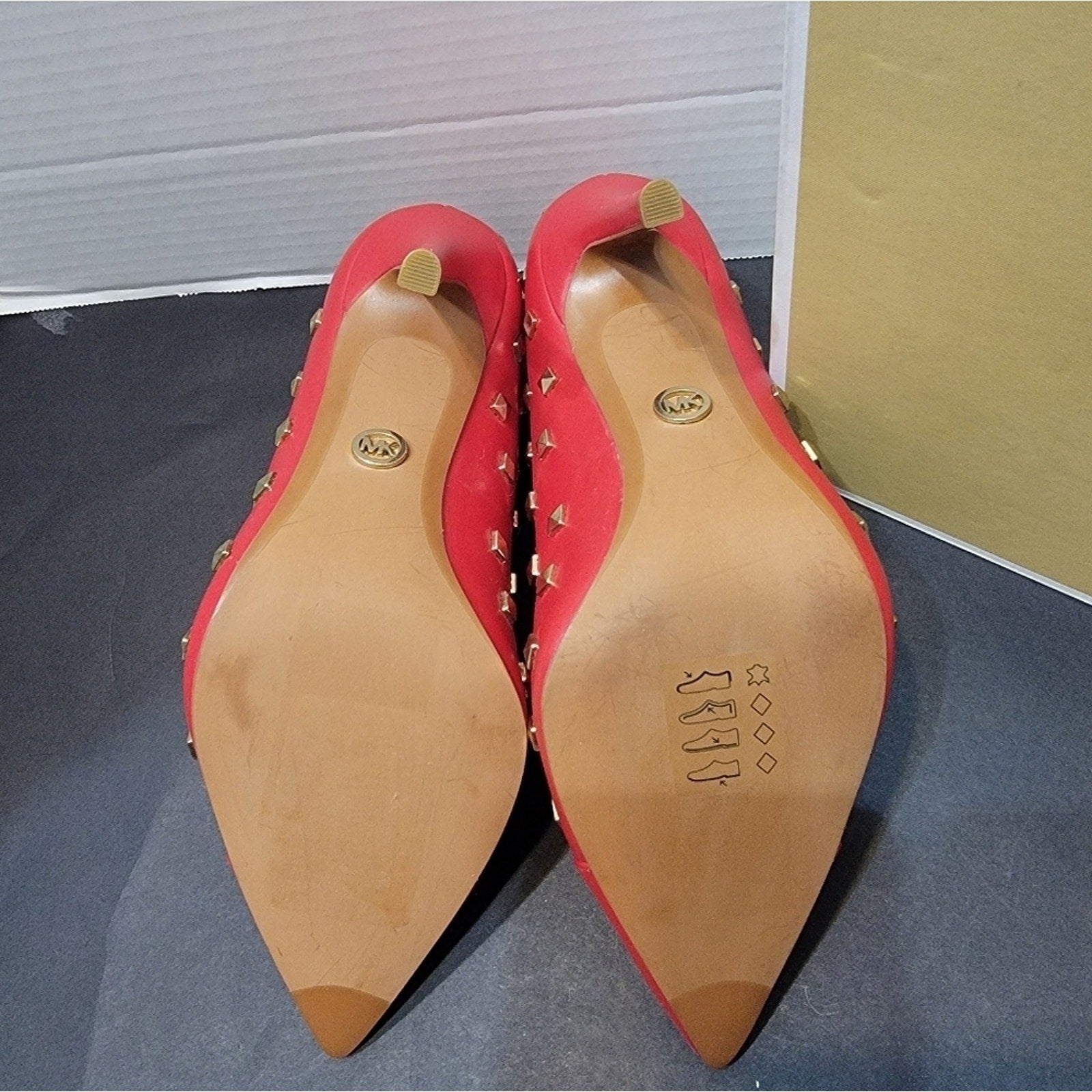 Michael Kors Keke Studded Leather Pump