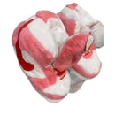 Strangelove Fuzzy Slippers Pink Nike Airforce 1 Dunk Pink, Red, White One Size Adult