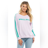 Wildfox SPIN & JUICE SOMMERS SWEATER $108.00 USD MSRP - X Small_SOLD-OUT ONLINE