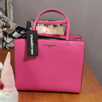 KARL LAGERFELD PARIS, Maybelle Small Crossbody Satchel, NWT, PINK