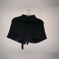 Black Women's Cotton Casual Shorts