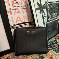 Kate Spade ♠️ Cameron Small Slim Continental Zipper Around Wallet