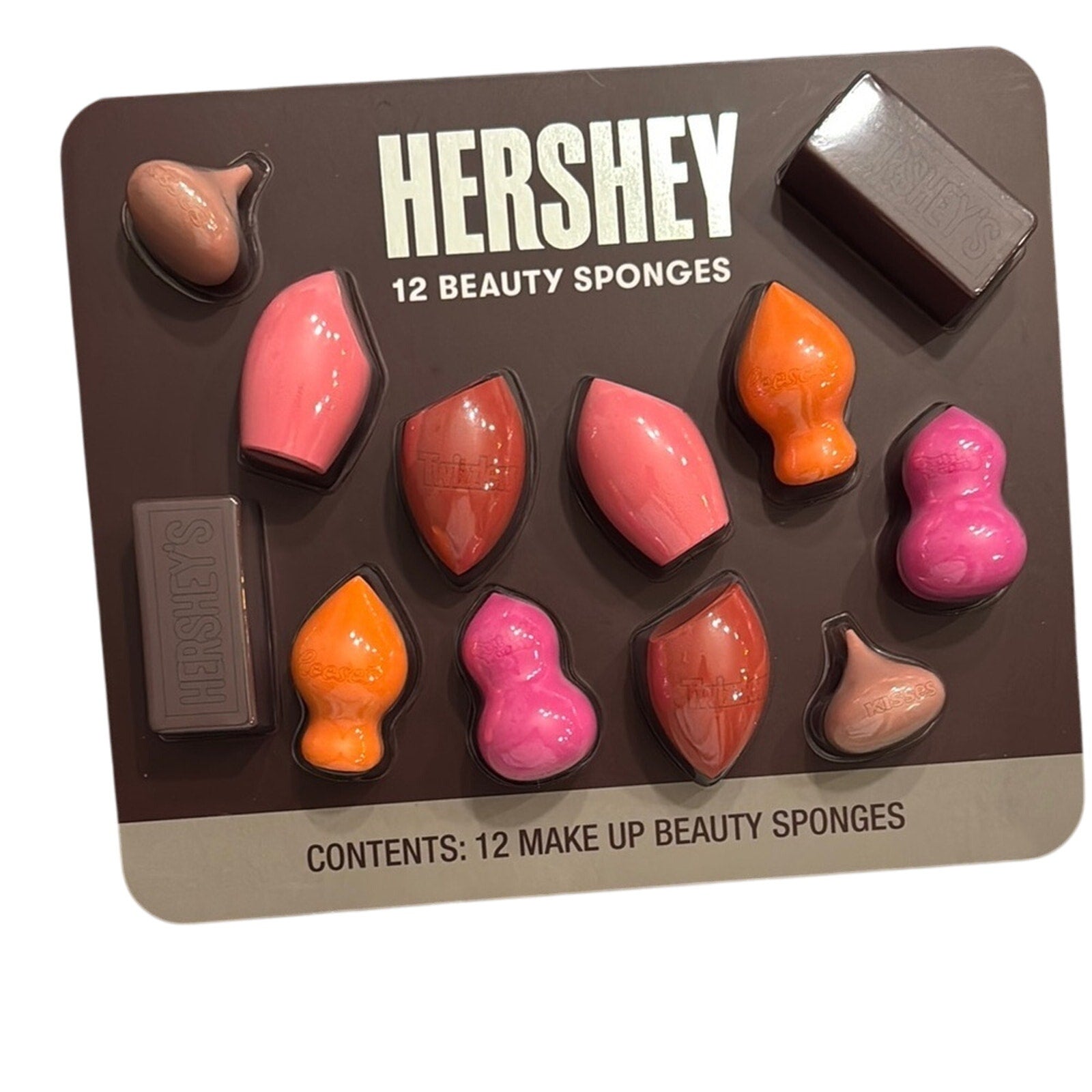 Hershey Beauty 12 pc Make Up Sponge Set