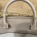KATE SPADE LEILA MEDIUM TRIPLE COMPARTMENT SHOULDER BAG SAND BEIGE CREAM LEATHER