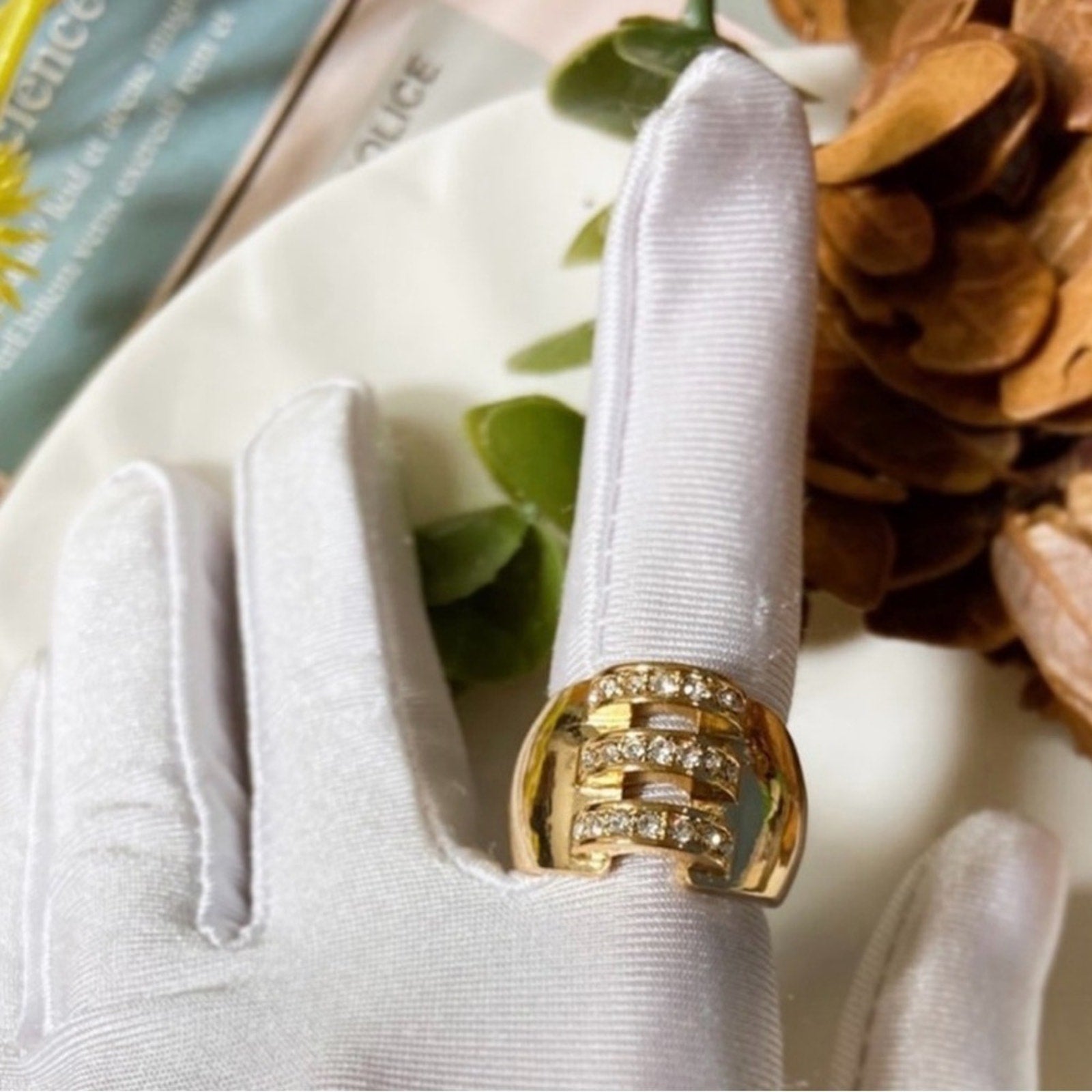 NEW 18K GOLD PLATED RING