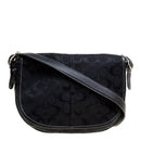 Coach Black Signature Canvas Crossbody Bag NWOT