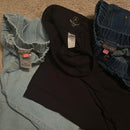 Lot of Kids' (girls) Blue and Black Bottoms