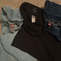 Lot of Kids' (girls) Blue and Black Bottoms