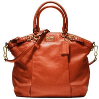 Coach Madison Leather Lindsey Satchel Handbag
SKU 43113 EUC
