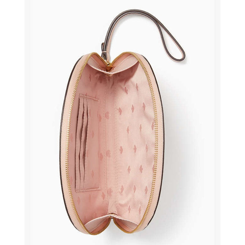 Kate Spade ♠️ New York, Jackson Warmvellum Half Moon Wristlet