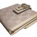 Authentic Gucci Pink and Silver D Ring Abby Compact Wallet