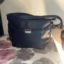 Rosetti Navy Blue Leather Shoulder Bag