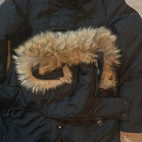 Andrew Marc Women's Black Down *WARM* Hooded Jacket MSRP $1000