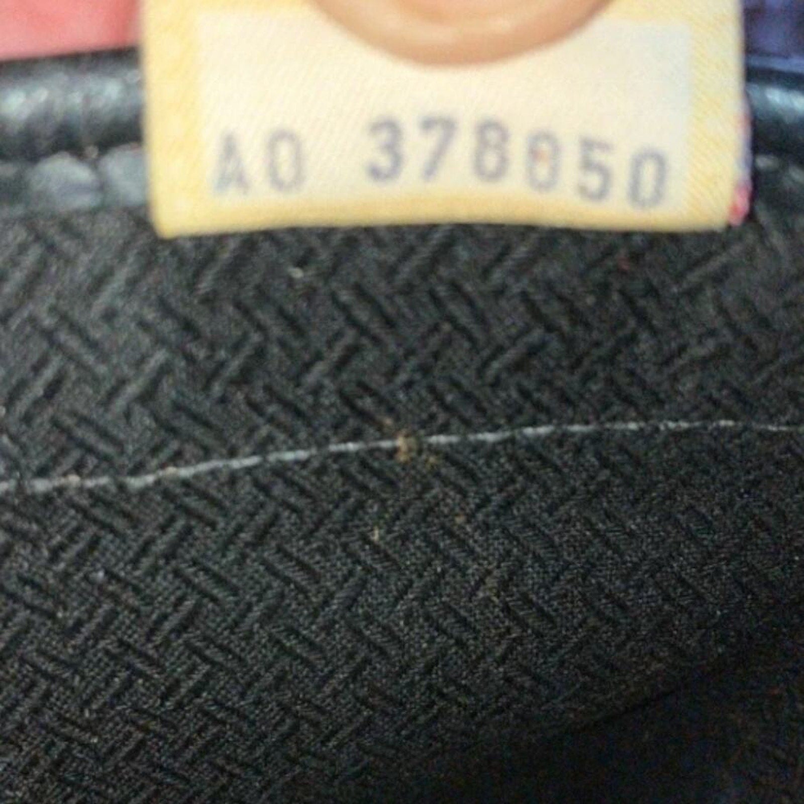 DOONEY & BOURKE Vintage Cabrino Black Fabric Tote Leather Trimmed RARE